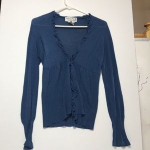 Joseph A navy cardigan
